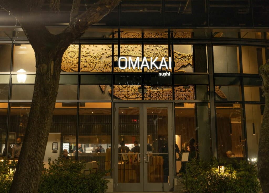 OMAKAI sushi happy hour in Miami