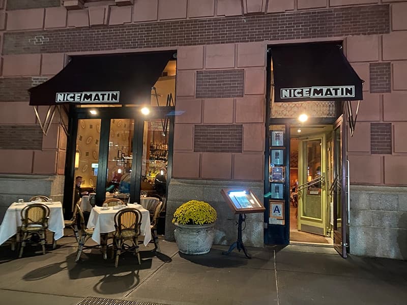 Nice Matin happy hour in New York