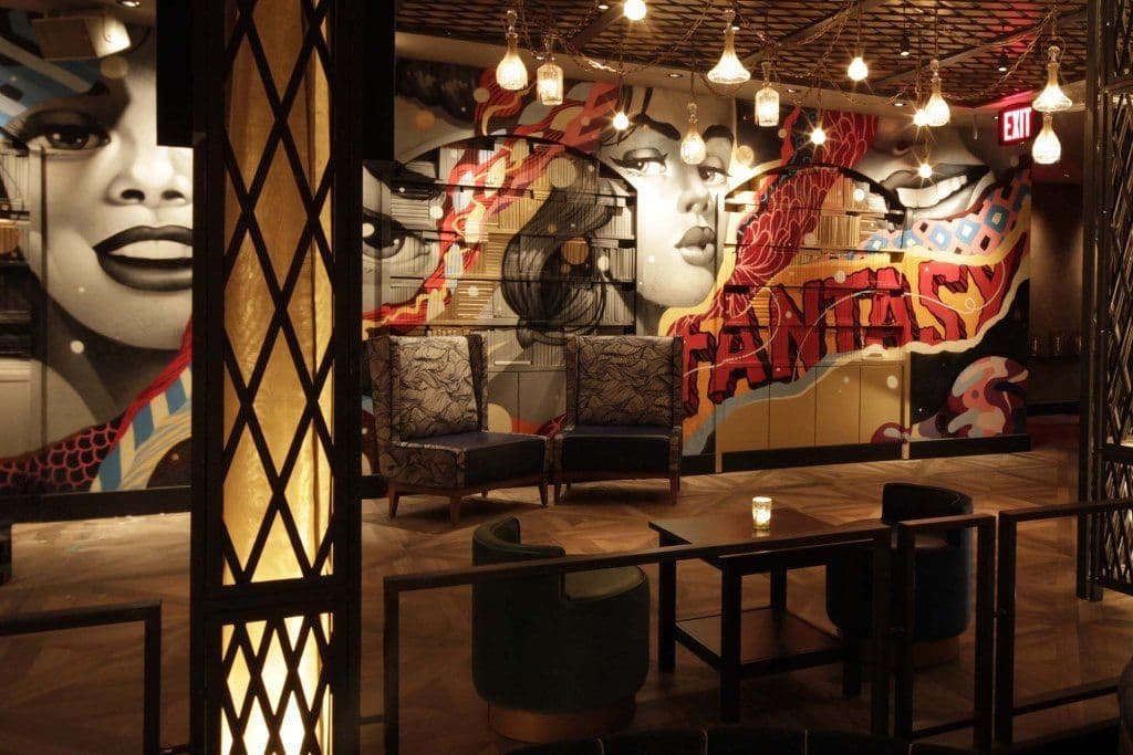 Vandal happy hour in New York