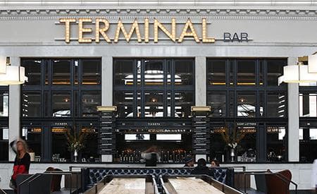 Terminal Bar happy hour in Denver