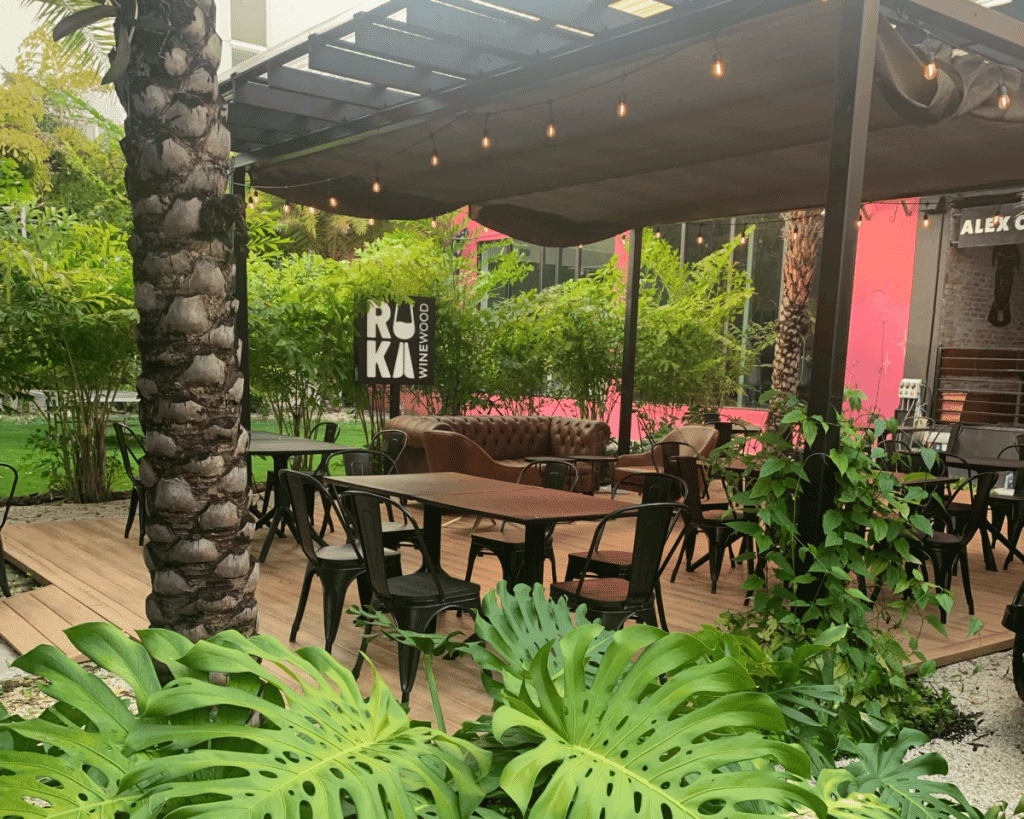 Ruka Winewood happy hour in Miami