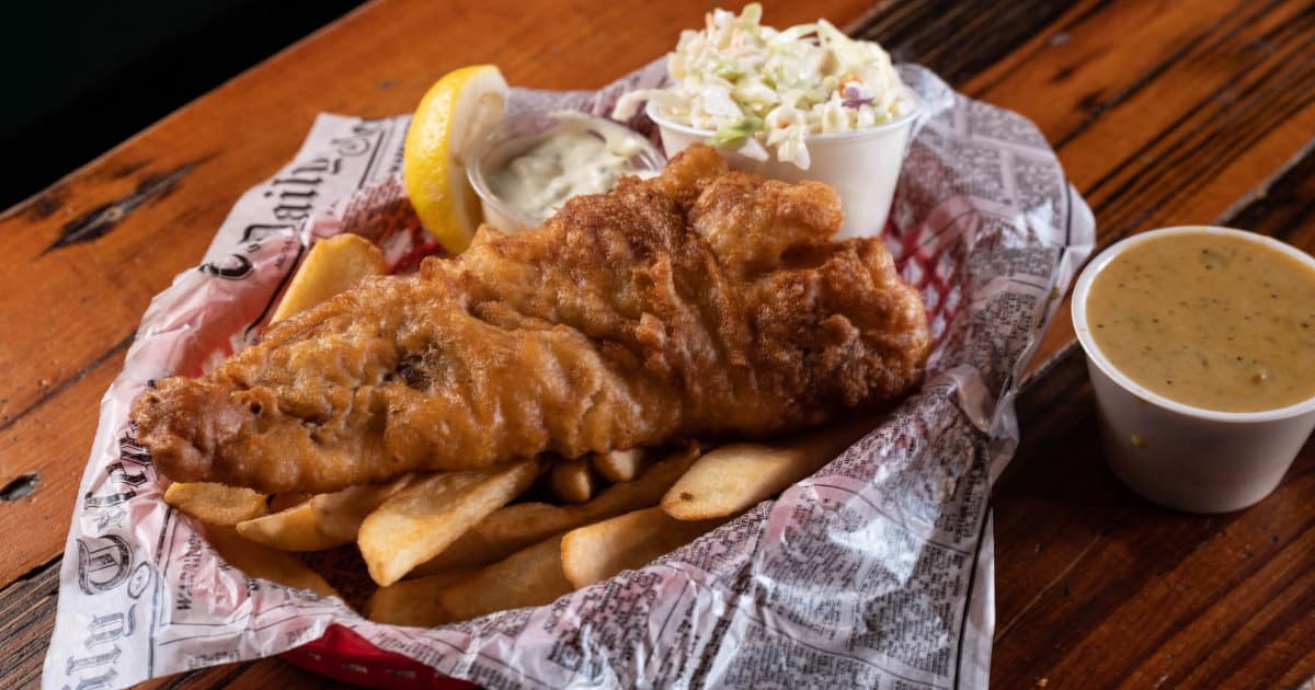 GB Fish and Chips South Park Hill happy hour in Denver