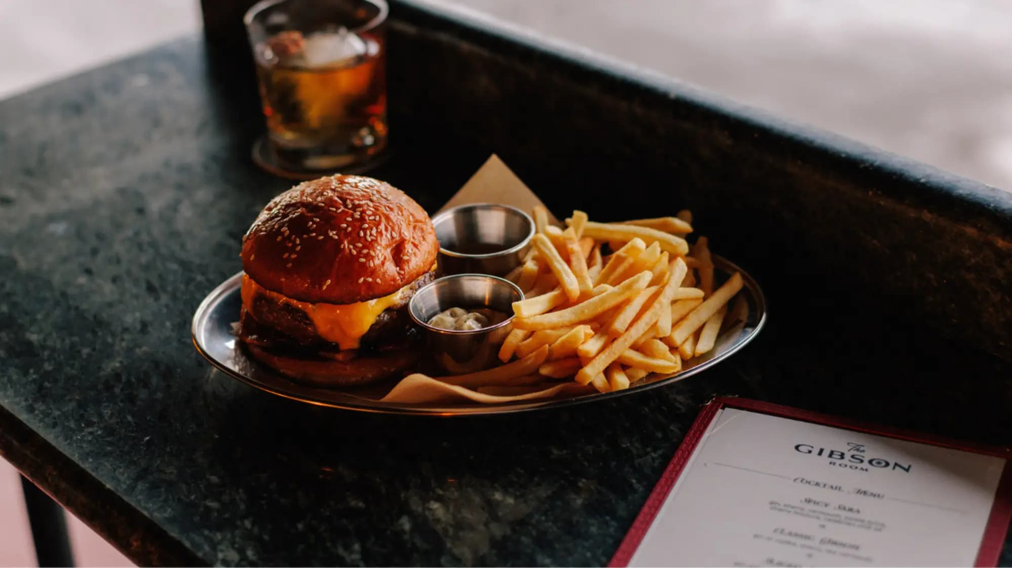 The Gibson Room happy hour in Miami