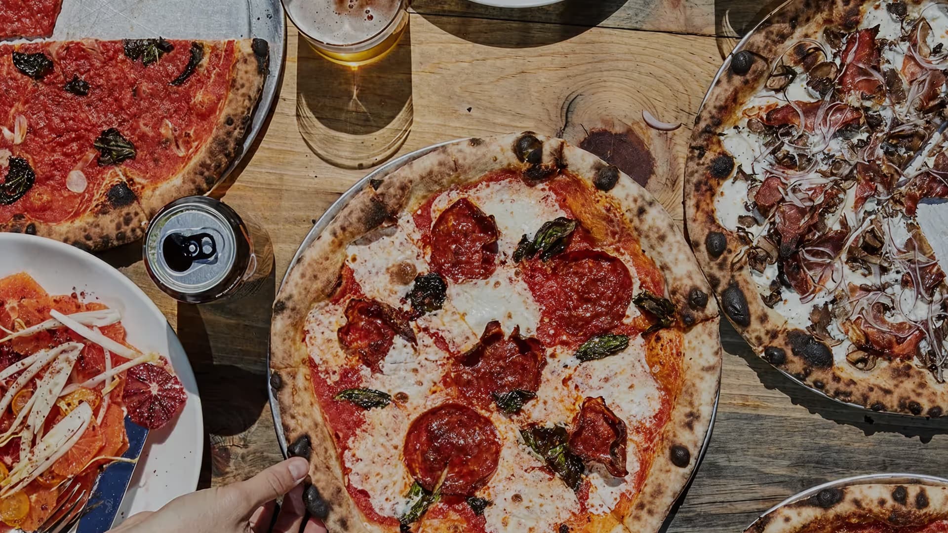 Roberta's happy hour in New York