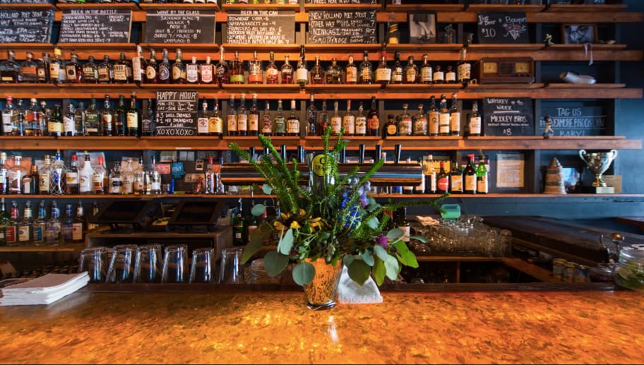 Sycamore Bar + Flower Shop happy hour in New York