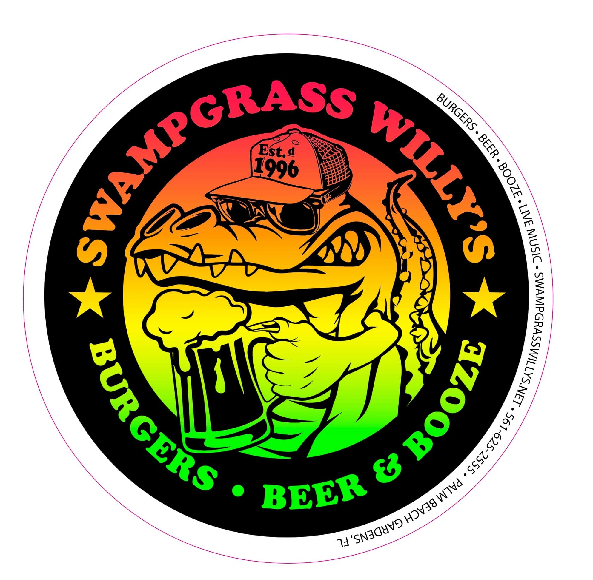 Swampgrass Willy's happy hour in Miami
