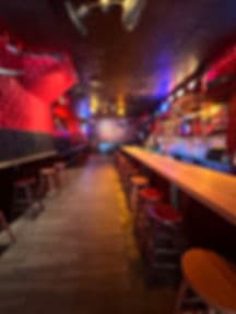 Flaming Saddles Saloon happy hour in New York