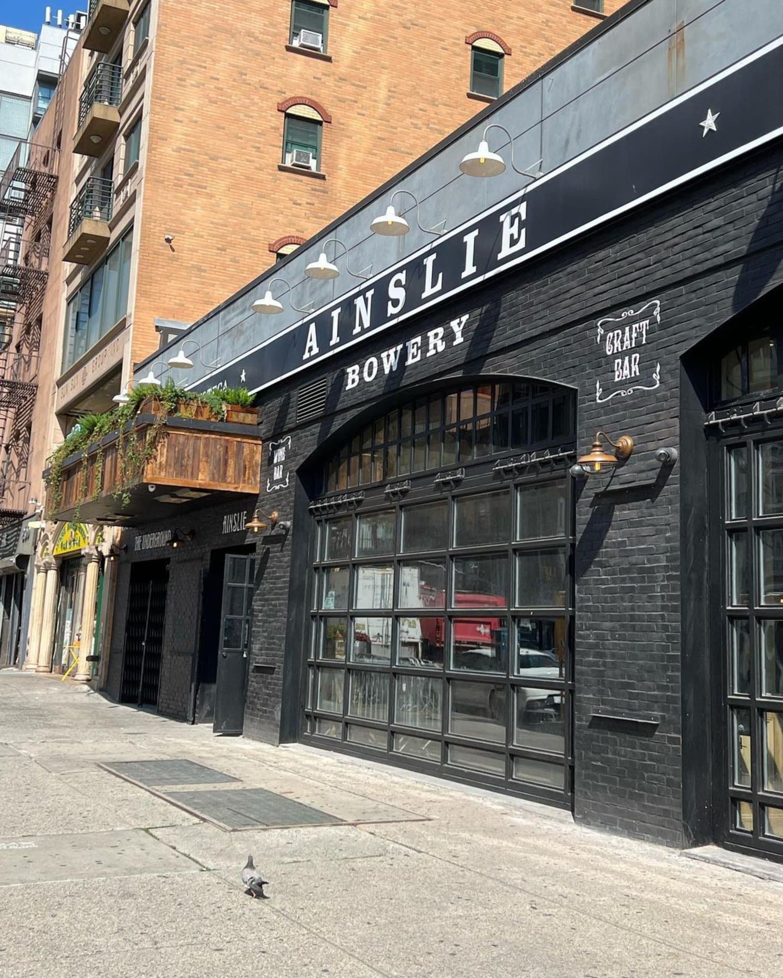 Ainslie happy hour in New York